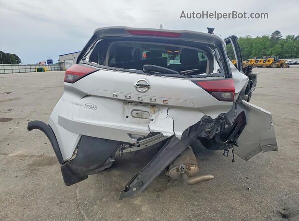 5N1AT3BA0MC784831 2021 NISSAN ROGUE Silver Вид ззаду