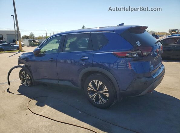 5N1AT3BA0MC788166 2021 NISSAN ROGUE Blue 
