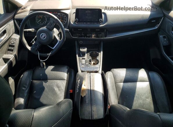5N1AT3BA0MC788166 2021 NISSAN ROGUE Blue 