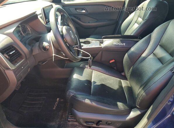 5N1AT3BA0MC788166 2021 NISSAN ROGUE Blue 