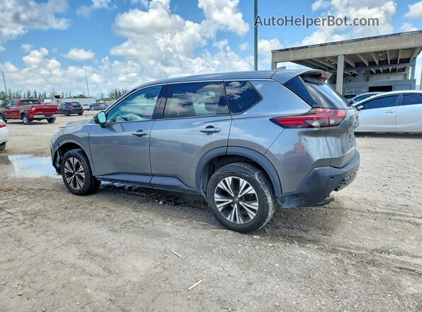 5N1AT3BA1MC720622 2021 NISSAN ROGUE Gray 