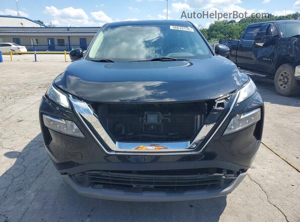 5N1AT3BA1MC732544 2021 NISSAN ROGUE Black Вид спереду