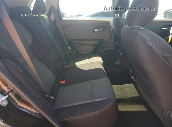 5N1AT3BA1MC732544 2021 NISSAN ROGUE Black Вид задніх сидінь