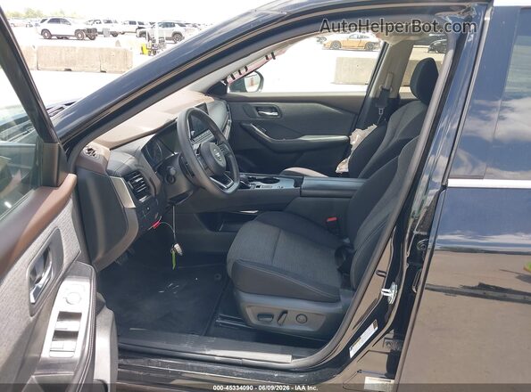 5N1AT3BA1MC735802 2021 NISSAN ROGUE Black Front interior view