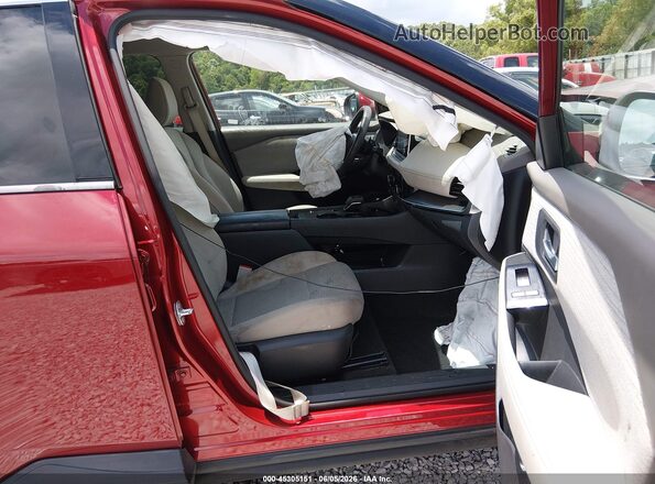 5N1AT3BA1MC808778 2021 NISSAN ROGUE Burgundy Front interior view