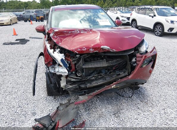 5N1AT3BA1MC808778 2021 NISSAN ROGUE Burgundy Front view