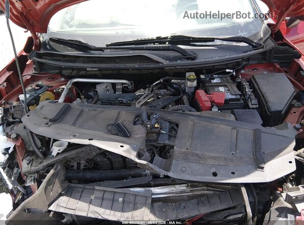 5N1AT3BA1MC808778 2021 NISSAN ROGUE Burgundy Rear view
