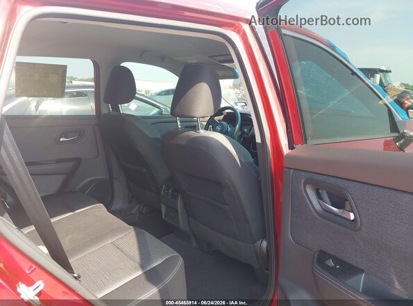5N1AT3BA1MC840338 2021 NISSAN ROGUE Red Widok naklejki z numerem VIN