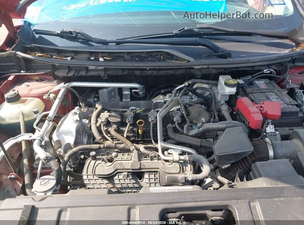 5N1AT3BA1MC840338 2021 NISSAN ROGUE Red Widok z tyłu