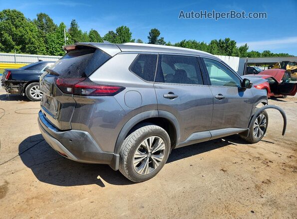5N1AT3BA2MC734285 2021 NISSAN ROGUE Gray 