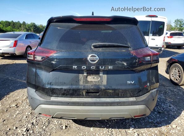 5N1AT3BA2MC774706 2021 NISSAN ROGUE Black Հետևի տեսք