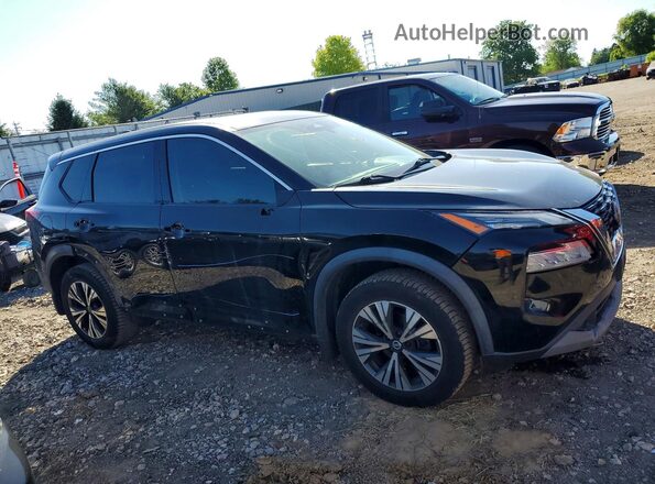 5N1AT3BA2MC774706 2021 NISSAN ROGUE Black Առջևի աջ
