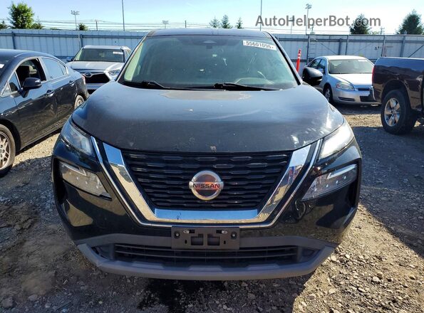 5N1AT3BA2MC774706 2021 NISSAN ROGUE Black Դիմացի տեսք