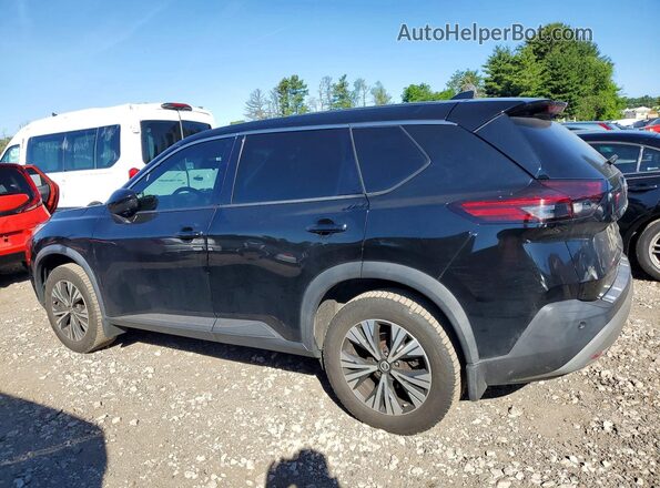 5N1AT3BA2MC774706 2021 NISSAN ROGUE Black Հետևի ձախ