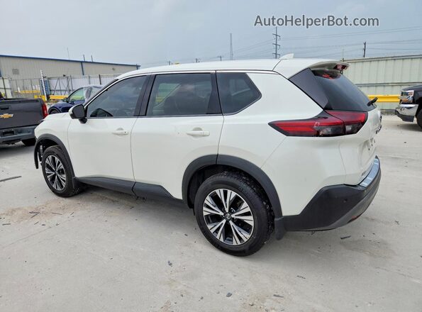 5N1AT3BA2MC795264 2021 NISSAN ROGUE White Задня ліва чверть