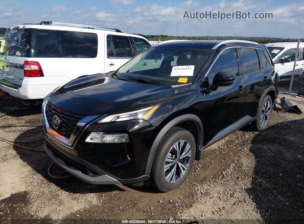 5N1AT3BA2MC796897 2021 NISSAN ROGUE Black Front left
