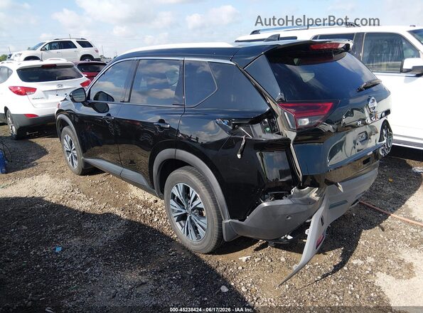 5N1AT3BA2MC796897 2021 NISSAN ROGUE Black Rear left
