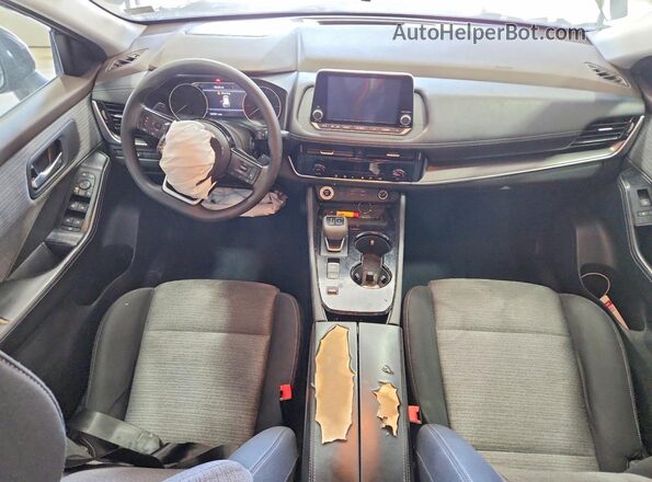 5N1AT3BA2MC815710 2021 NISSAN ROGUE Black Առջևի վահանակի տեսք