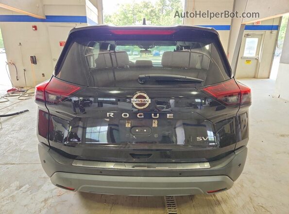 5N1AT3BA2MC815710 2021 NISSAN ROGUE Black Հետևի տեսք
