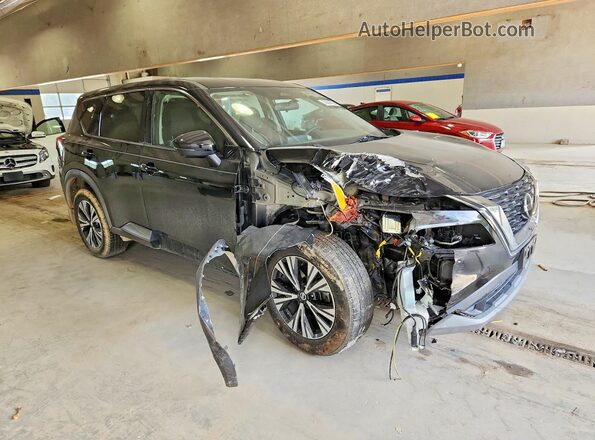 5N1AT3BA2MC815710 2021 NISSAN ROGUE Black Առջևի աջ