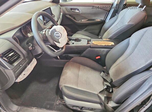 5N1AT3BA2MC815710 2021 NISSAN ROGUE Black Սալոնի դիմացի տեսք