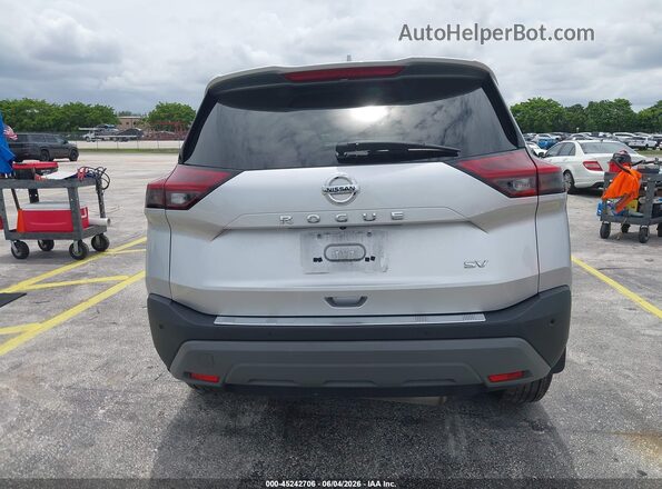 5N1AT3BA3MC745618 2021 NISSAN ROGUE Silver 