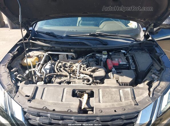 5N1AT3BA3MC746011 2021 NISSAN ROGUE Black Вид ззаду