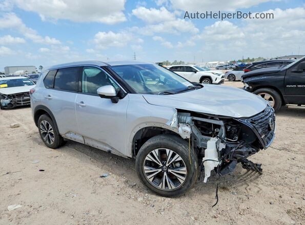 5N1AT3BA3MC765223 2021 NISSAN ROGUE Gray Передня права чверть