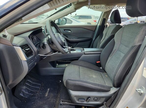 5N1AT3BA3MC765223 2021 NISSAN ROGUE Gray Вид салону спереду