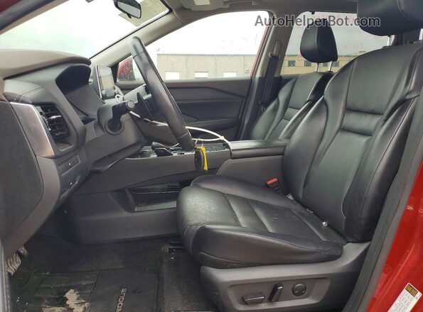 5N1AT3BA3MC766579 2021 NISSAN ROGUE Burgundy Front interior view