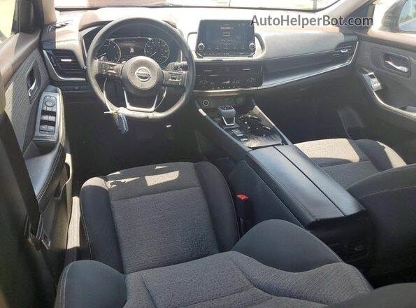 5N1AT3BA3MC783964 2021 NISSAN ROGUE Black Вид панелі приладів
