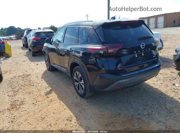 5N1AT3BA3MC804490 2021 NISSAN ROGUE Black Rear left