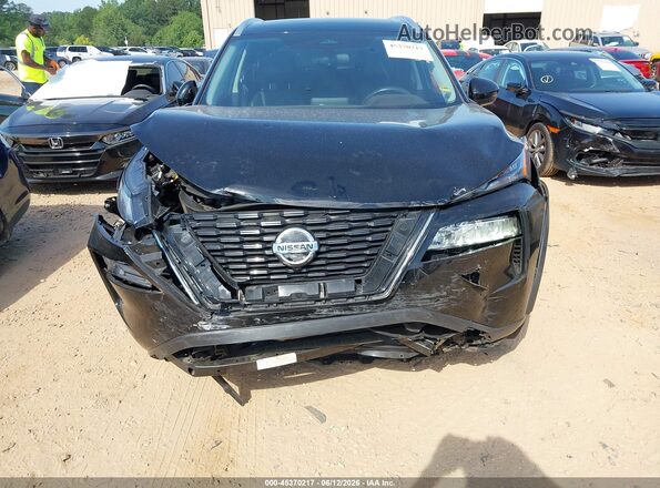 5N1AT3BA3MC804490 2021 NISSAN ROGUE Black Front view