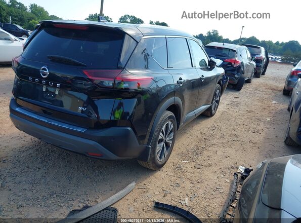 5N1AT3BA3MC804490 2021 NISSAN ROGUE Black Rear right