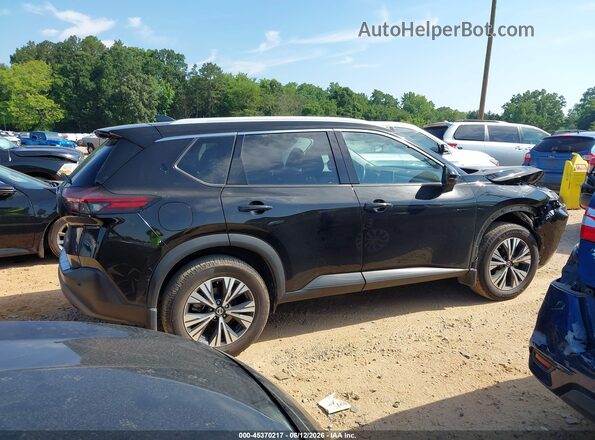 5N1AT3BA3MC804490 2021 NISSAN ROGUE Black 360 interior view