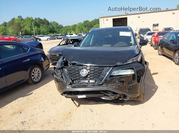 5N1AT3BA3MC804490 2021 NISSAN ROGUE Black Rear interior view