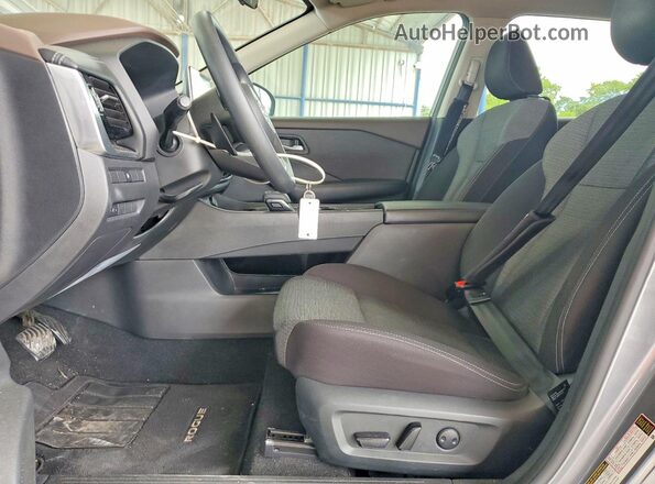 5N1AT3BA3MC834394 2021 NISSAN ROGUE Gray Вид салону спереду