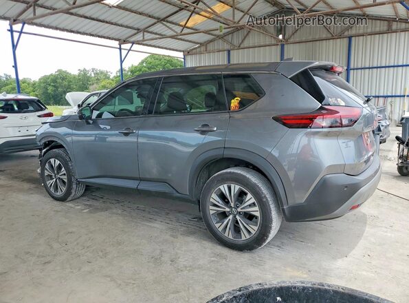 5N1AT3BA3MC834394 2021 NISSAN ROGUE Gray Задня ліва чверть