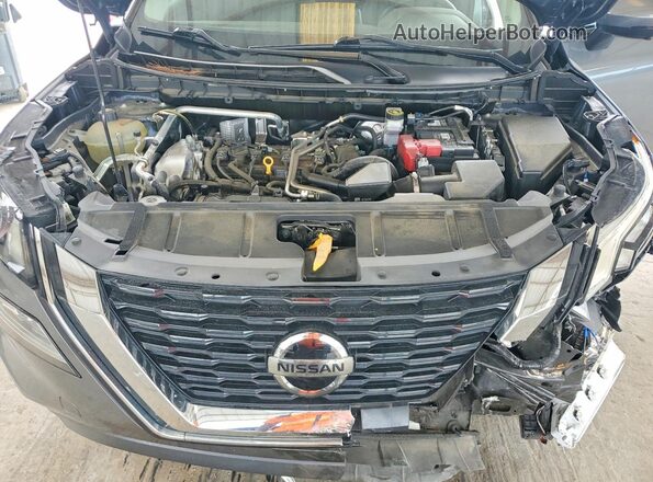 5N1AT3BA3MC834394 2021 NISSAN ROGUE Gray Вид задньої частини салону