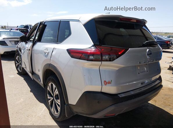 5N1AT3BA3MC836601 2021 NISSAN ROGUE Silver უკანა მარცხენა