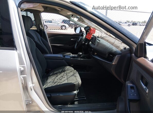 5N1AT3BA3MC836601 2021 NISSAN ROGUE Silver წინა სალონის ხედი