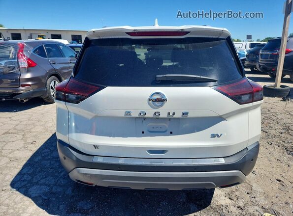 5N1AT3BA5MC782797 2021 NISSAN ROGUE White Հետևի տեսք