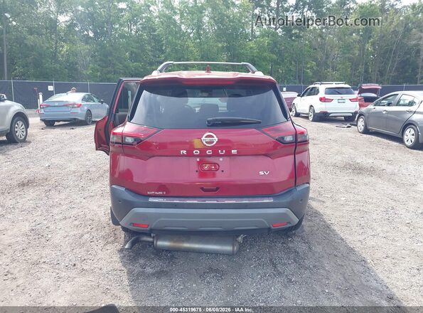 5N1AT3BA5MC807326 2021 NISSAN ROGUE Red 