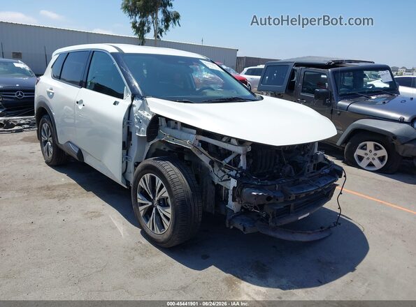 5N1AT3BA5MC832713 2021 NISSAN ROGUE White Вид спереду
