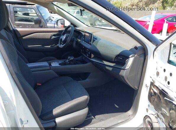 5N1AT3BA5MC832713 2021 NISSAN ROGUE White Вид салону спереду