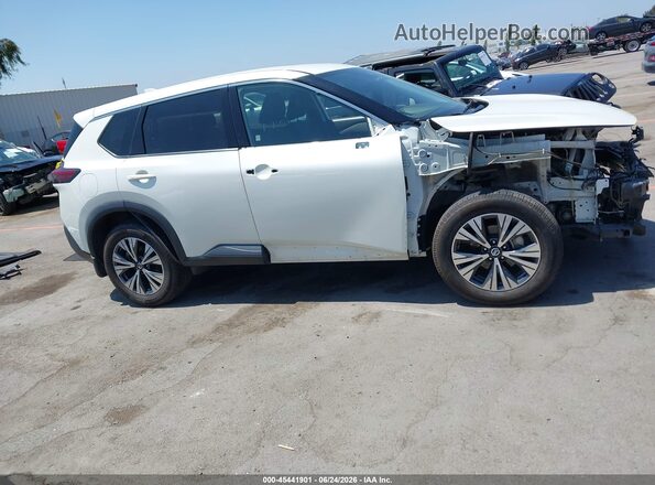 5N1AT3BA5MC832713 2021 NISSAN ROGUE White Панорамний вид салону 360°