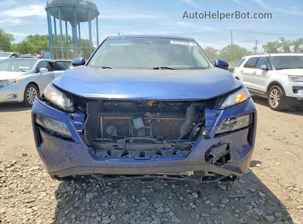 5N1AT3BA6MC718042 2021 NISSAN ROGUE Blue Front view