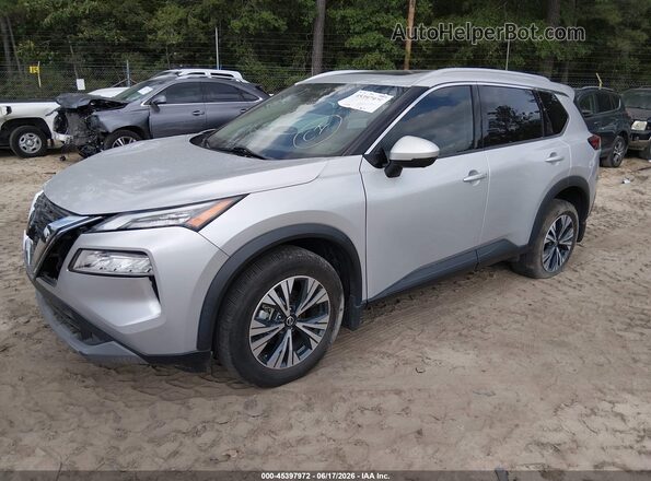 5N1AT3BA6MC718171 2021 NISSAN ROGUE Silver Front left