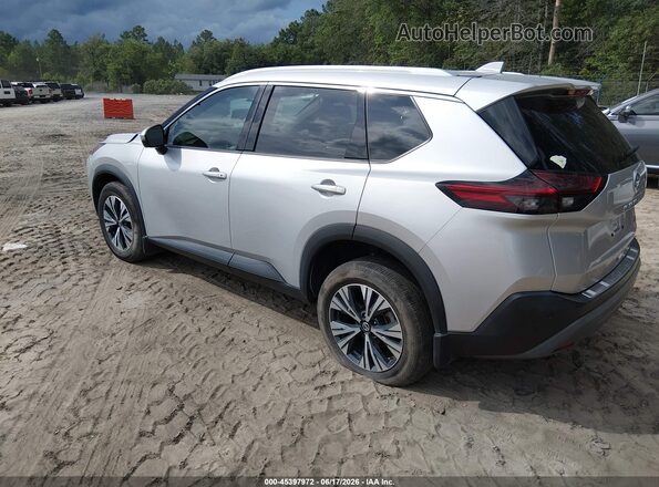 5N1AT3BA6MC718171 2021 NISSAN ROGUE Silver Rear left