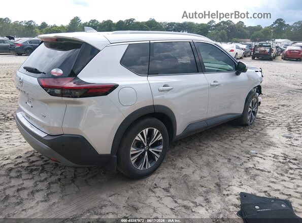 5N1AT3BA6MC718171 2021 NISSAN ROGUE Silver Rear right